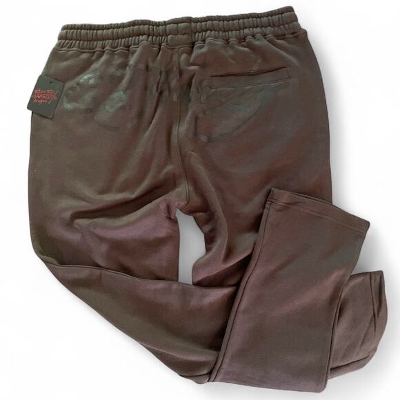 Ed Hardy Boot Cut Fleece Sweatpants size Large - Picture 2 of 6